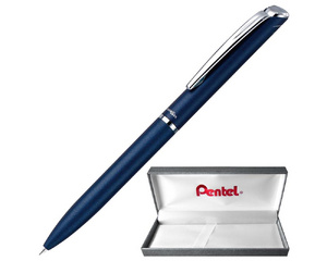 Ручка гелевая Pentel BL2007C-A EnerGel цвет чернил черный цвет корпуса синий